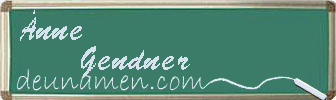 Änne Gendner Visitenkarte